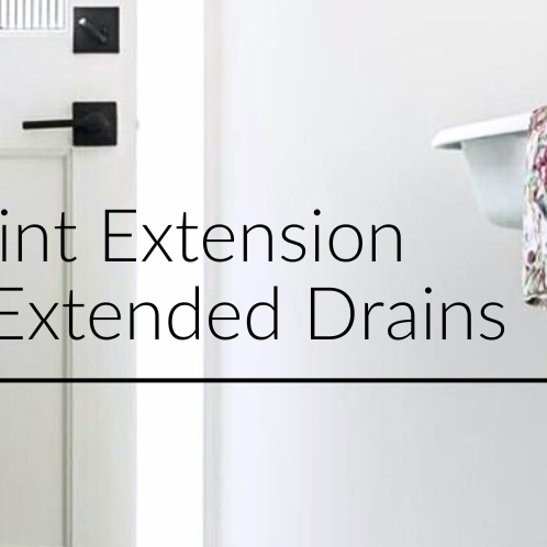 Slip Joint Extension Tube for Extended Drains