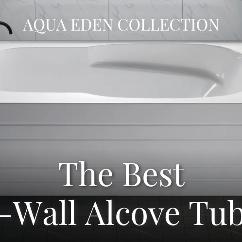 The Best 3-Wall Alcove Tubs: Aqua Eden Collection