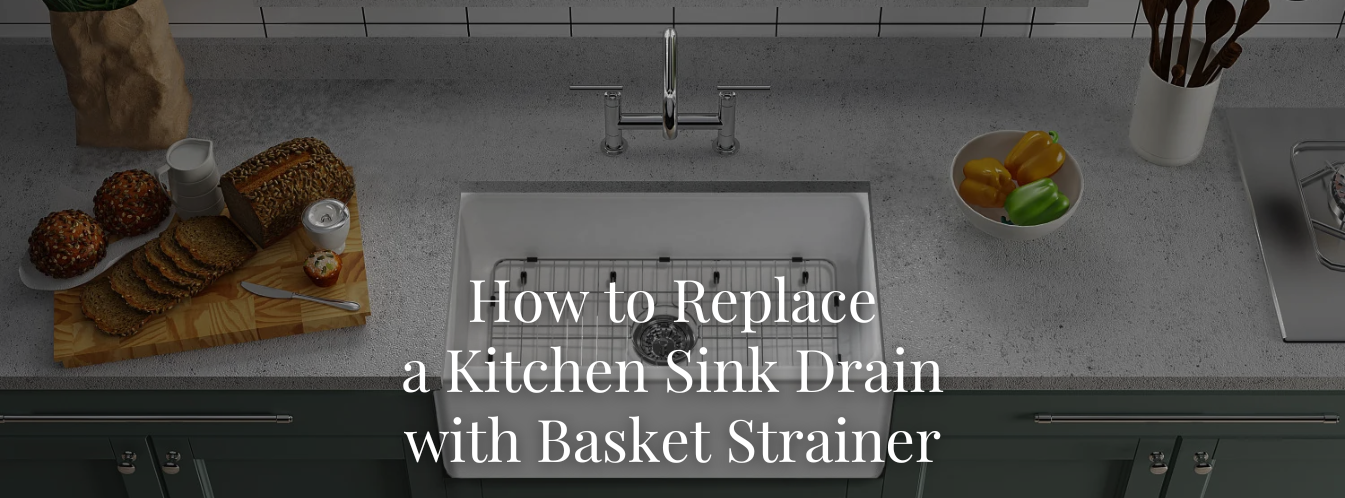 How to Replace a Kitchen Sink Drain with Basket Strainer | Kingston Brass