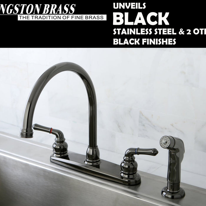 Kingston Brass Unveils Black Stainless Steel and Two Other Black Finishes