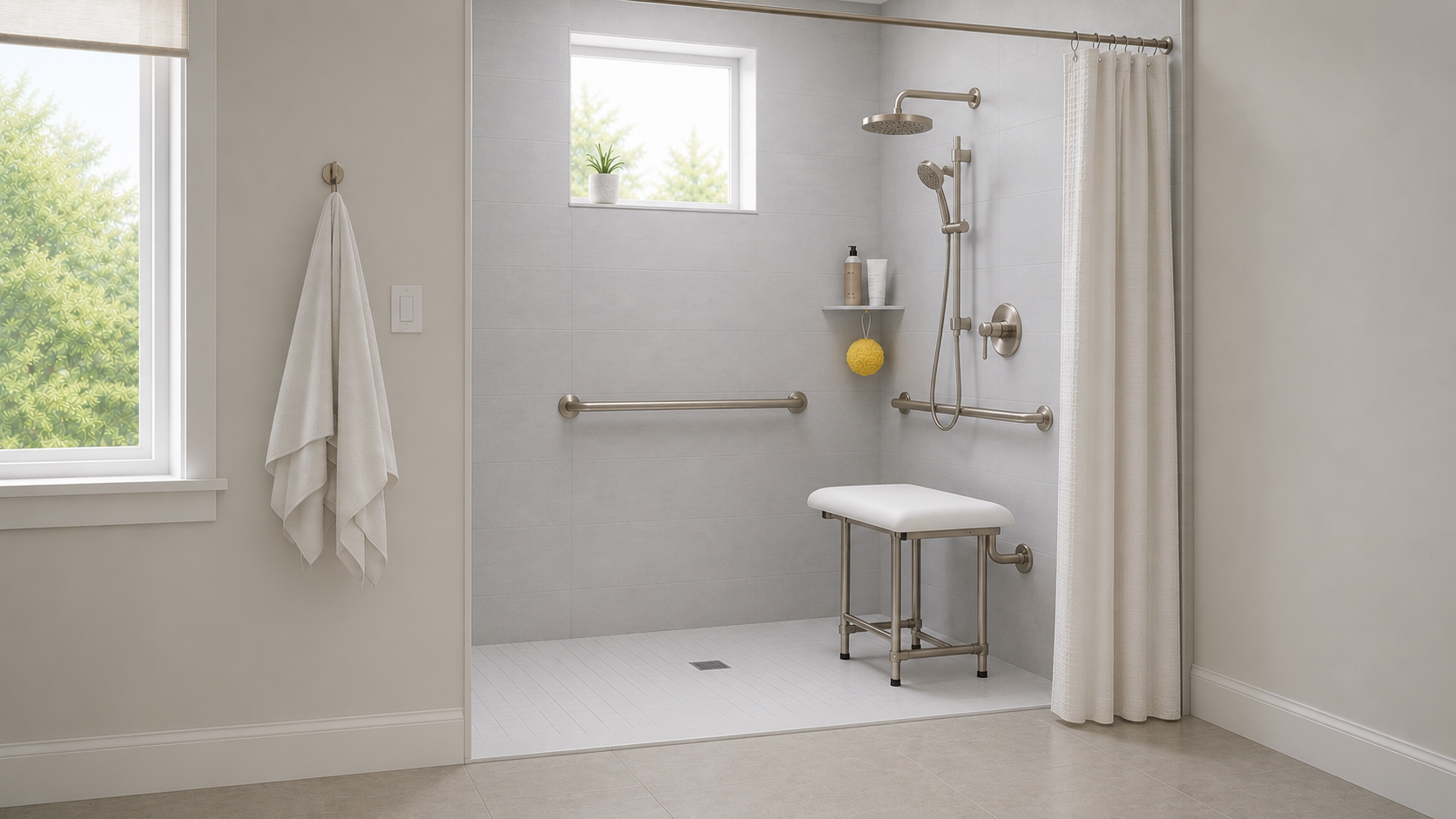 ADA-Compliant Shower Seats