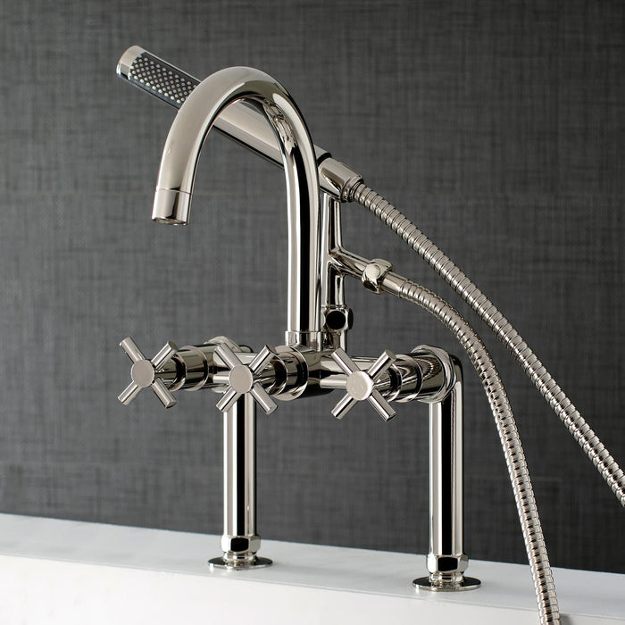 Get Functionality, More with Aqua Vintage Tub Fillers, AE8106DX
