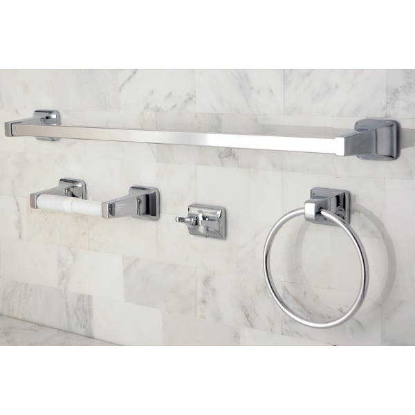 Polished Chrome Bathroom Accessory Set, BA0104C Kingston Brass