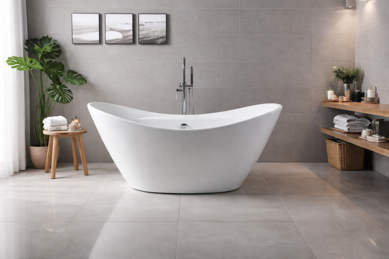 Bathroom Design Ideas for Freestanding Bathtubs