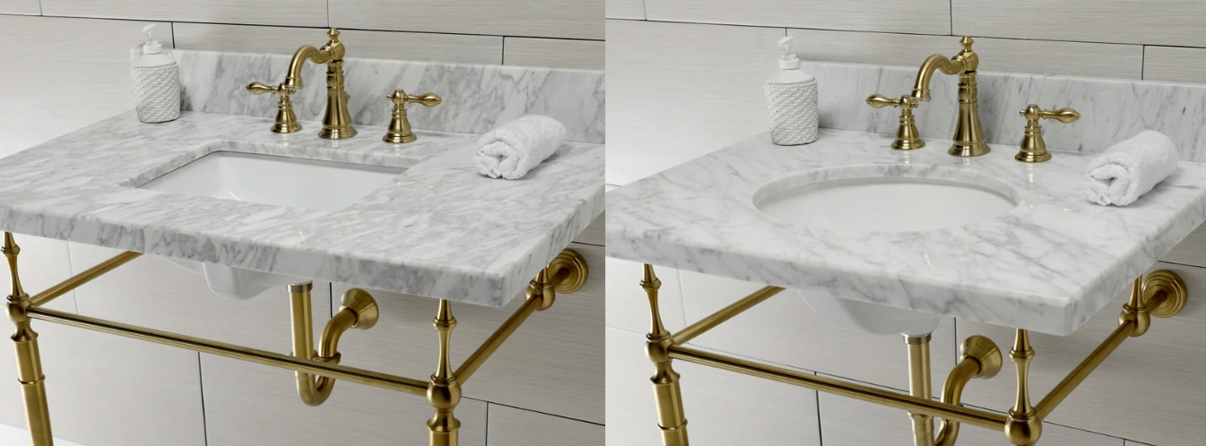 Rectangular vs. Oval Bathroom Sink: Pros/Cons