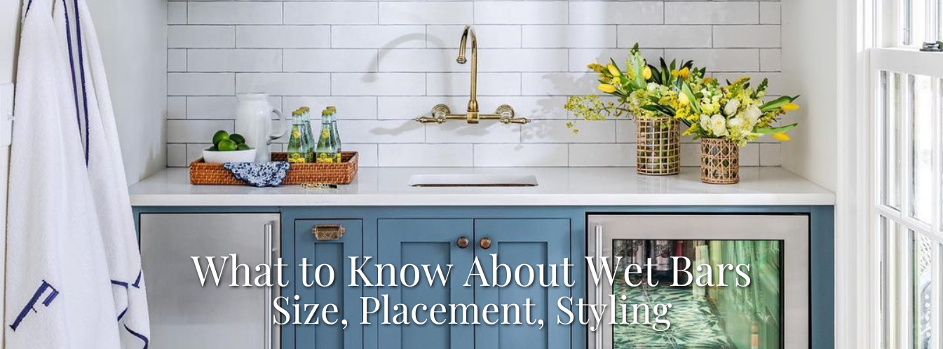 What to Know About Wet Bars: Size, Placement & Styling | Kingston Brass
