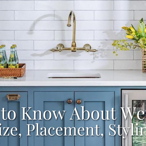 What to Know About Wet Bars: Size, Placement & Styling