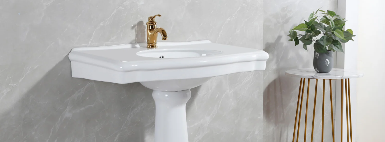 Bathroom Storage Solutions for Pedestal Sinks