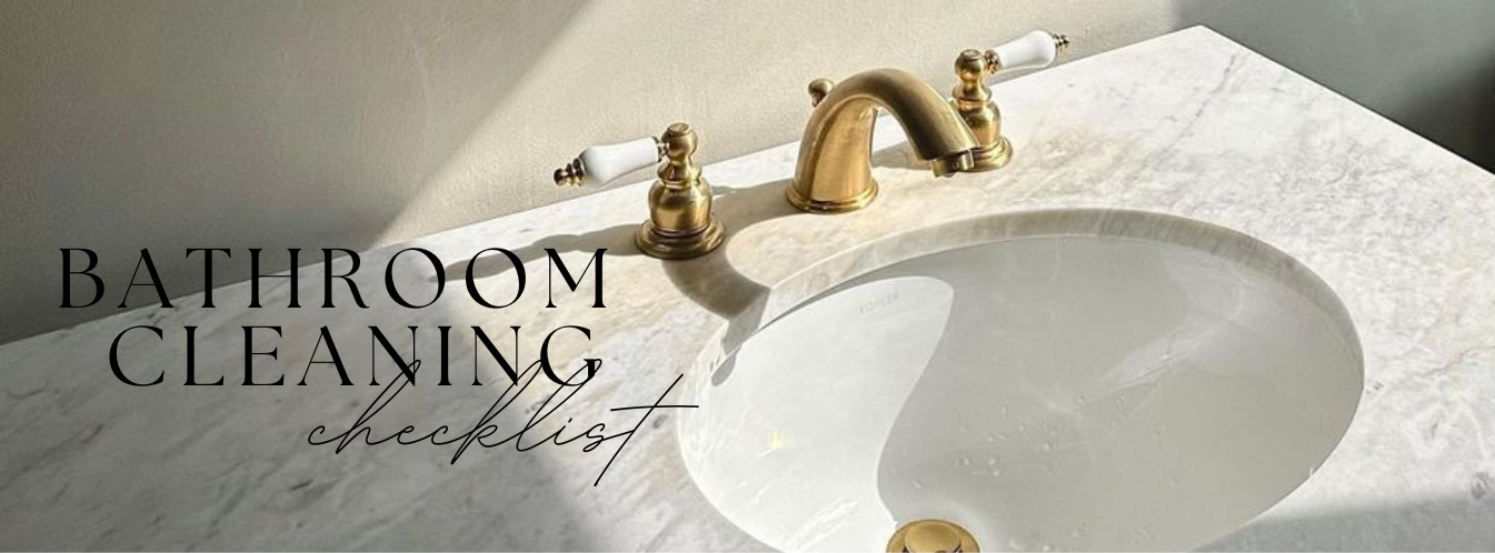 The Ultimate Bathroom Cleaning Checklist | KINGSTON Brass