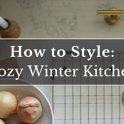 How to Style a Cozy Winter Kitchen