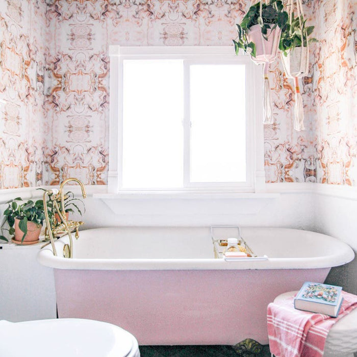 All Things Pink: Kitchen + Bath