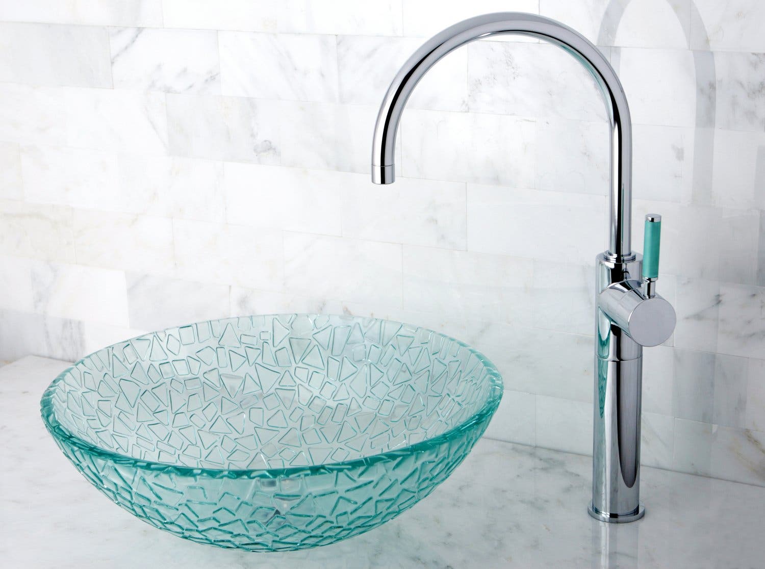 Freshen up your Bath Decor with the Fauceture Vessel Sink, CV1616RCC