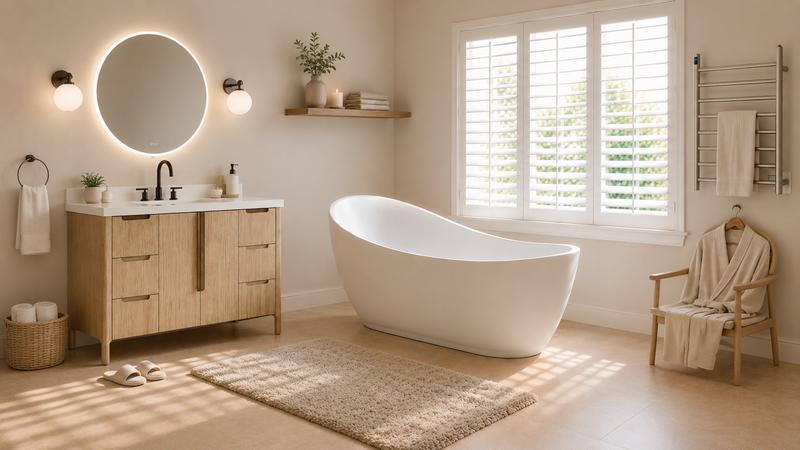Bathroom Wellness Essentials for a More Relaxing Home