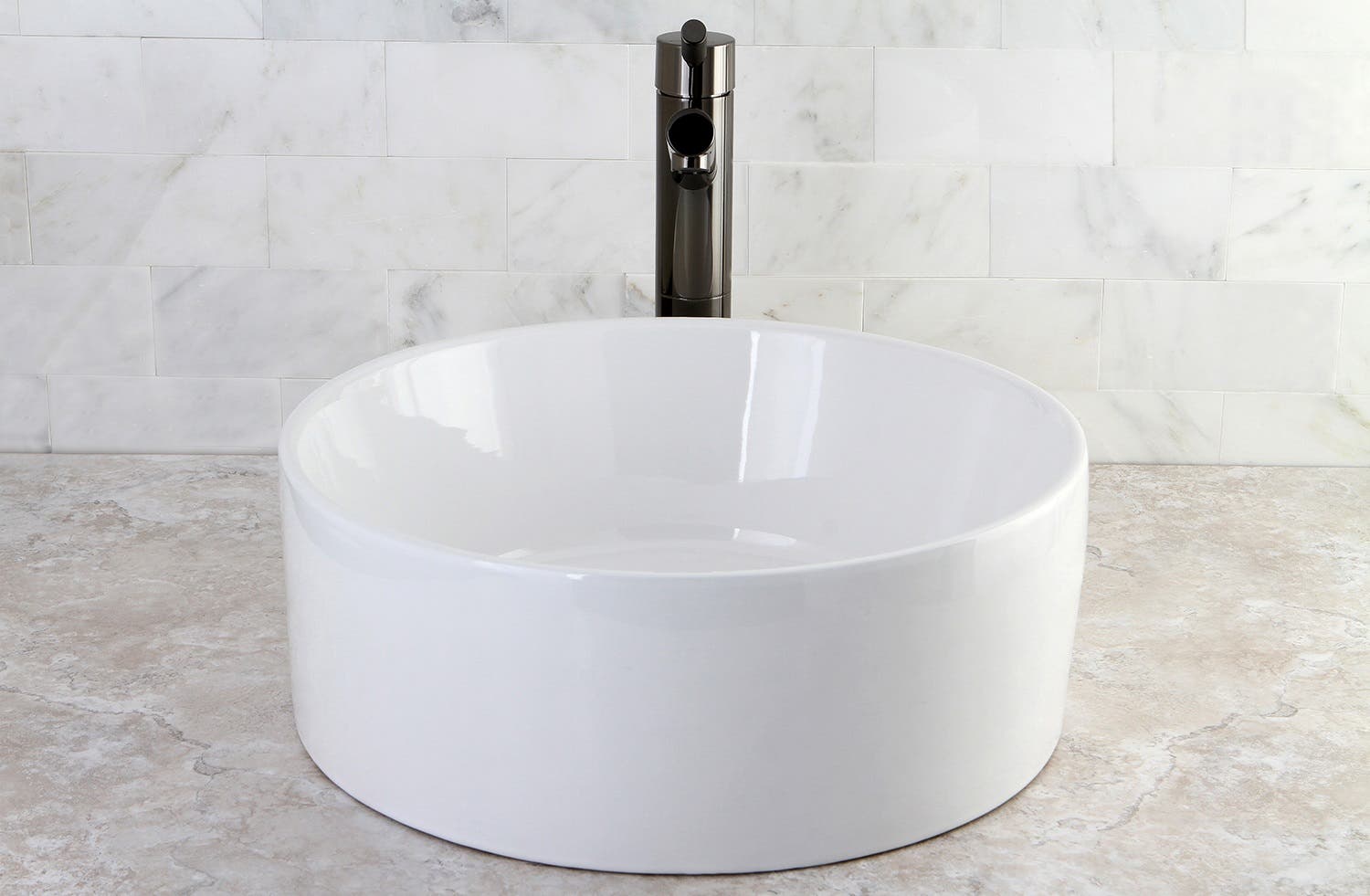 SINK FEATURE 1: Profile of the EV3103 Fauceture Vessel Sink