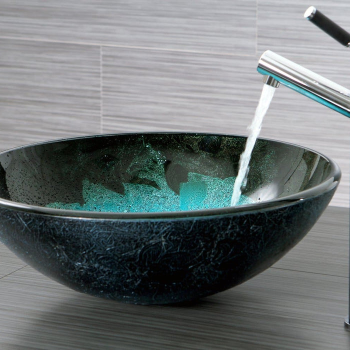 The Splendor of the Sea is at your Fingertips with the Fauceture Vessel Sink, EVSPFH6