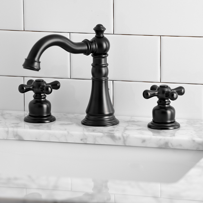 Matte Black Widespread Bathroom Faucet FSC1970AX