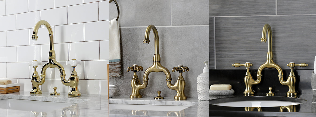 3 Shades of Gold Finishes: Exploring Polished Brass, Brushed Brass, and Vintage Brass
