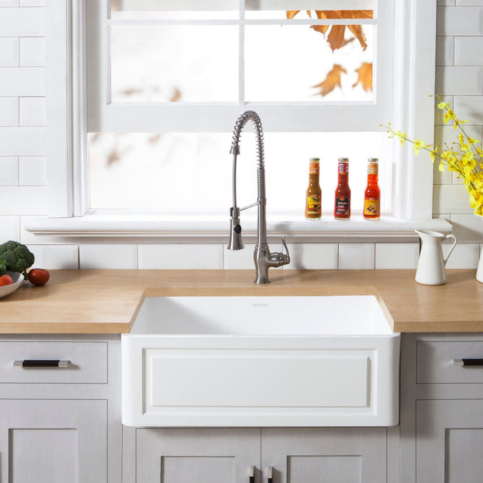 Don't Break Your Back with the Kitchen Farmhouse Sink, GKFA301810LD