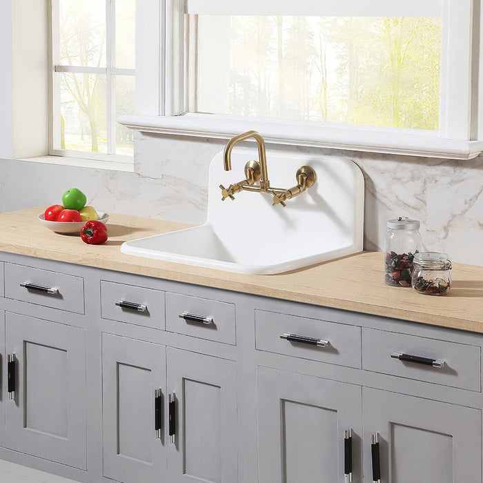 The Concord Wall Mount Faucet Ties Your Kitchen Together, KS413SB
