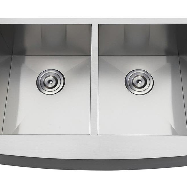The Stainless Steel Double Bowl Farmhouse Sink Makes Kitchen Cleanup a Breeze, GKUDF30209