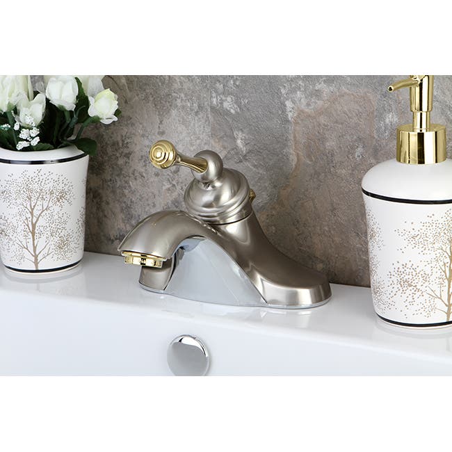 Begin 2019 with the Bold Statement of the Two-Tone Bathroom Faucet, KB3549