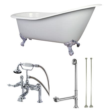 The KCT7D653129C1 Clawfoot Bath Tub Combo: Let Your Troubles Wash Away