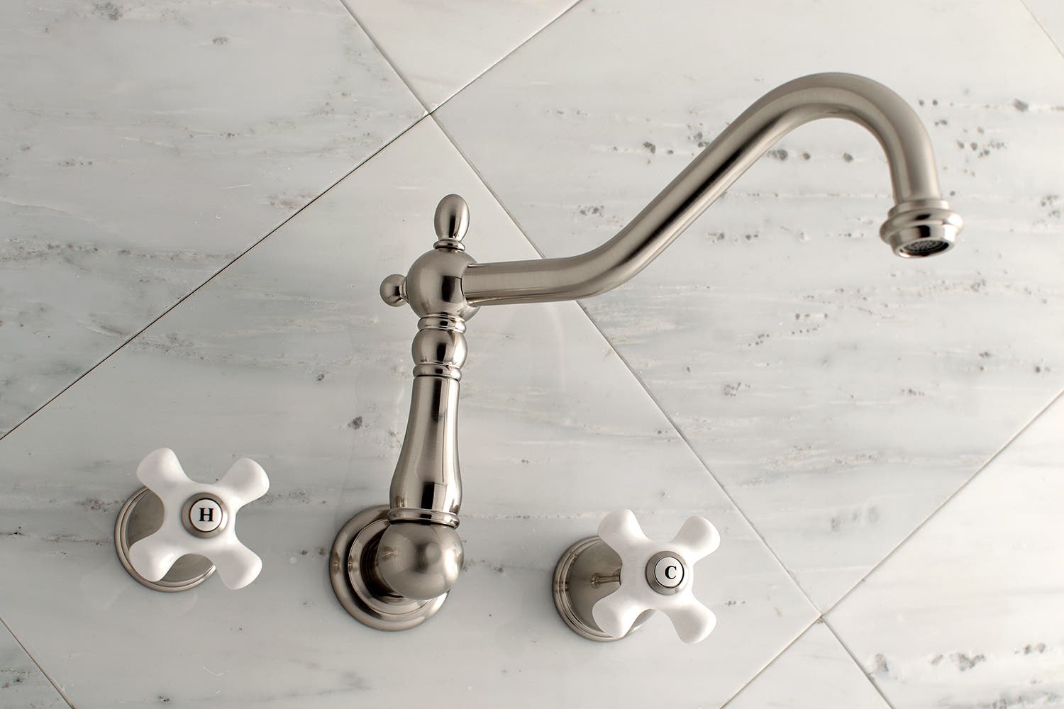 Traditional Beauty is Apparent with the Heritage Tub Filler, KS1028PX