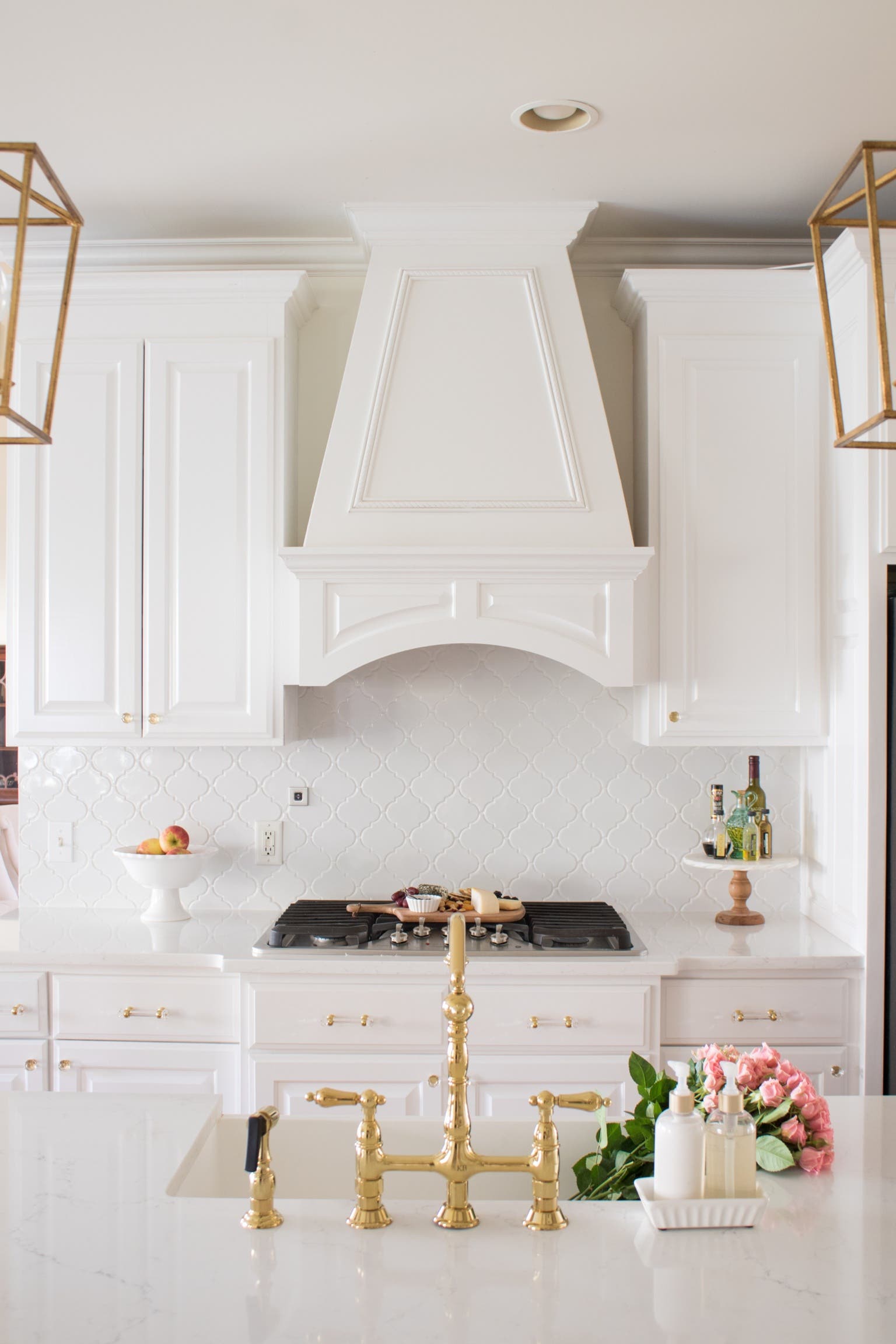 Maune Legacy Reveals A White and Gold Dream Kitchen