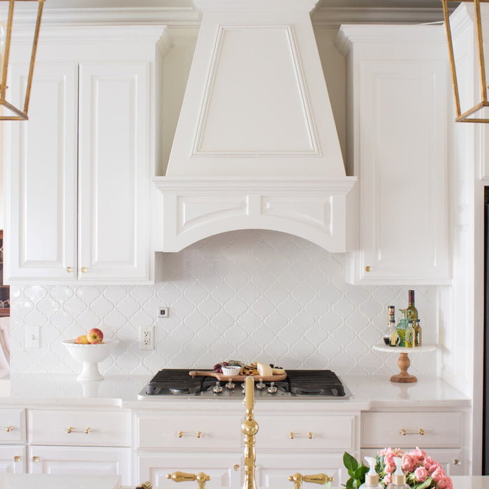 Maune Legacy Reveals A White and Gold Dream Kitchen