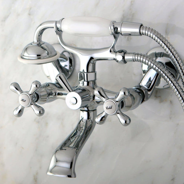 Tub Faucet Feature 4: KS266C - Wall-Mount Tub Filler