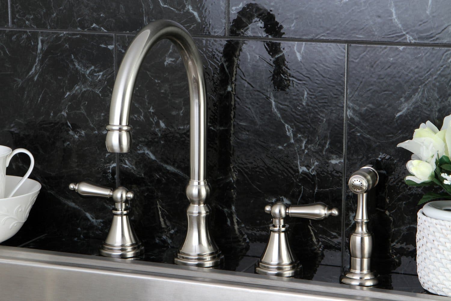 Faucet Feature: Governor 8″ Deck Mount Kitchen Faucet