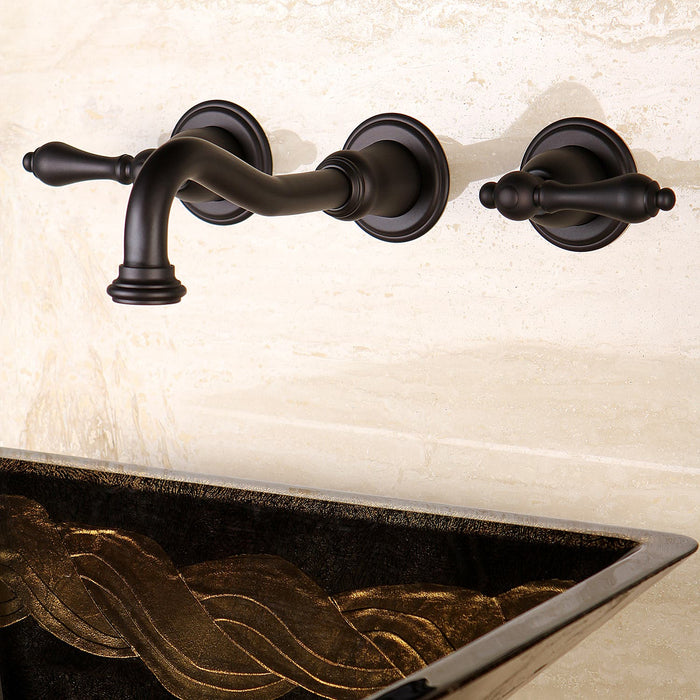 The Vintage Wall Mount Bathroom Faucet, KS3125AL