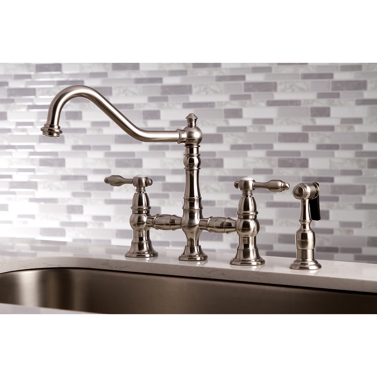 Kingston Brass' 5 Best Brushed Nickel Kitchen Faucets
