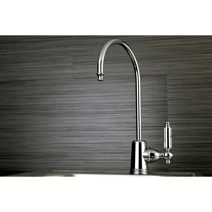 Install Key Style and Pristine Refreshment with the Georgian Water Filtration Faucet, KS7191GL