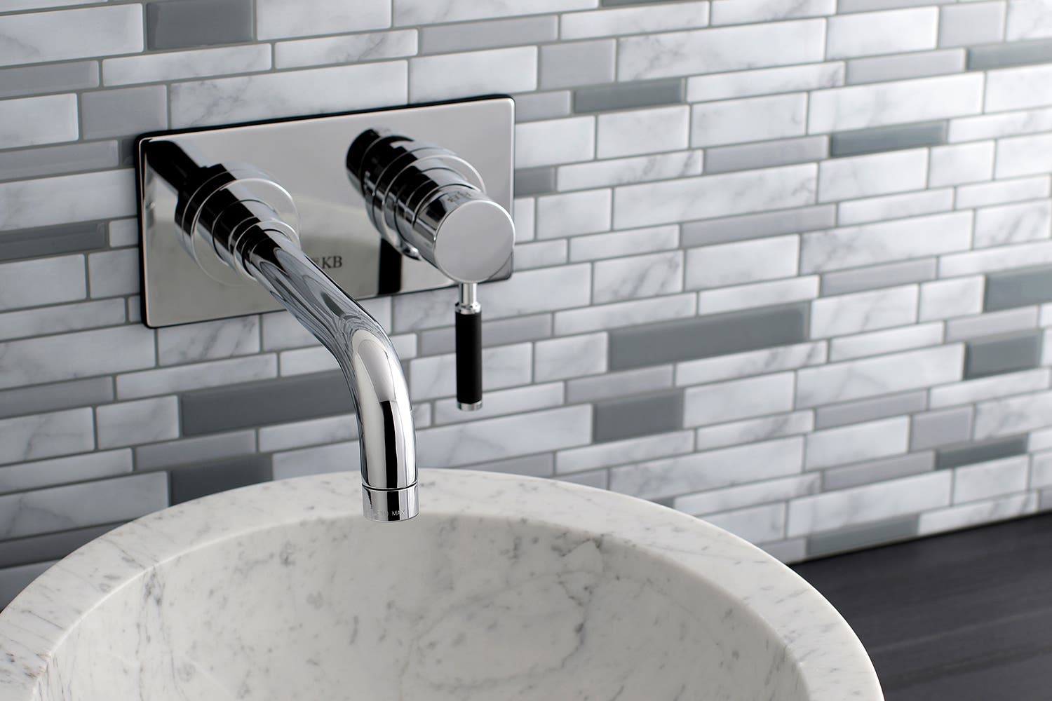 The Concord Wall Mount Bathroom Faucet is a Functional Phenomenon, KS8111DKL