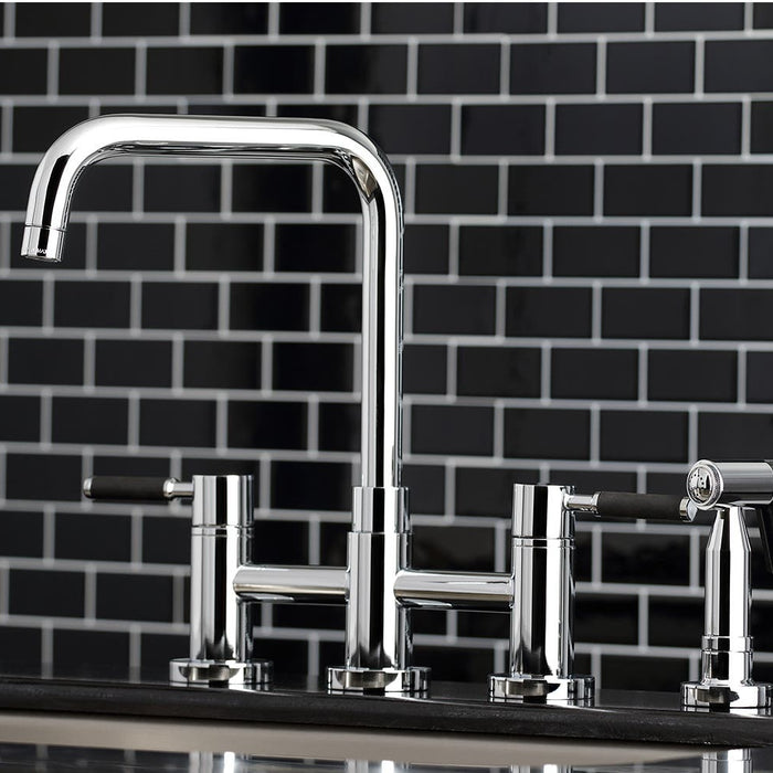 New Kaiser Kitchen Faucets Sure to Wow, KS828-DKLBS