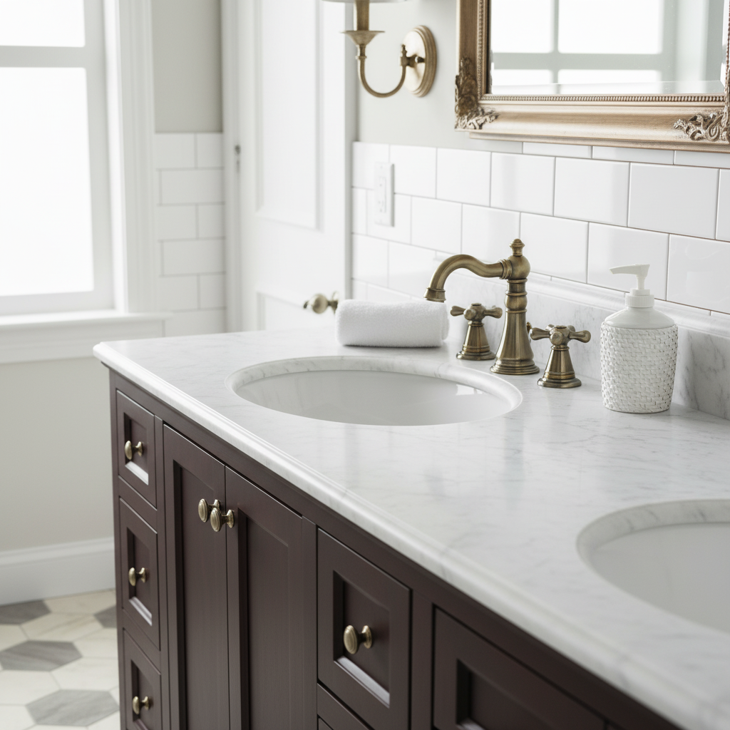 The Best Finishes for Widespread Bathroom Faucets