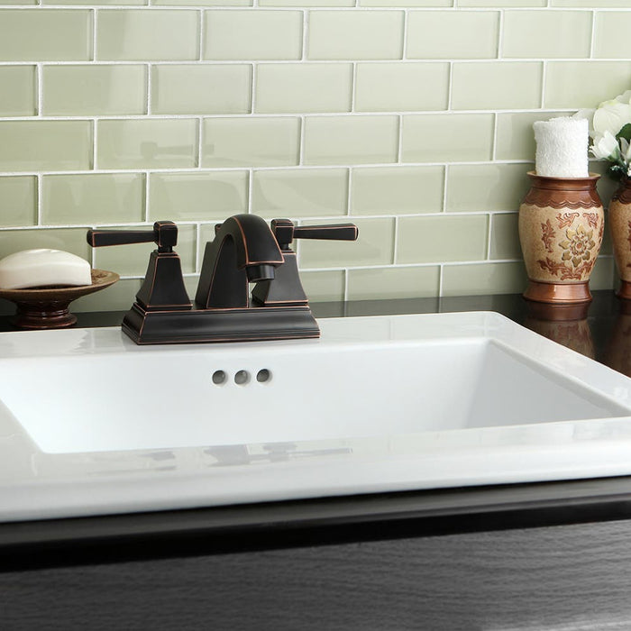 The Concord Drop-In Bathroom Sink is Perfect for Transitional Designs, LBT23196W34