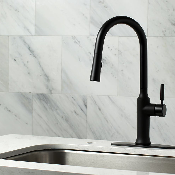 Kaiser Pull-Down Kitchen Faucets Offer Modern Style, LS2720DKL