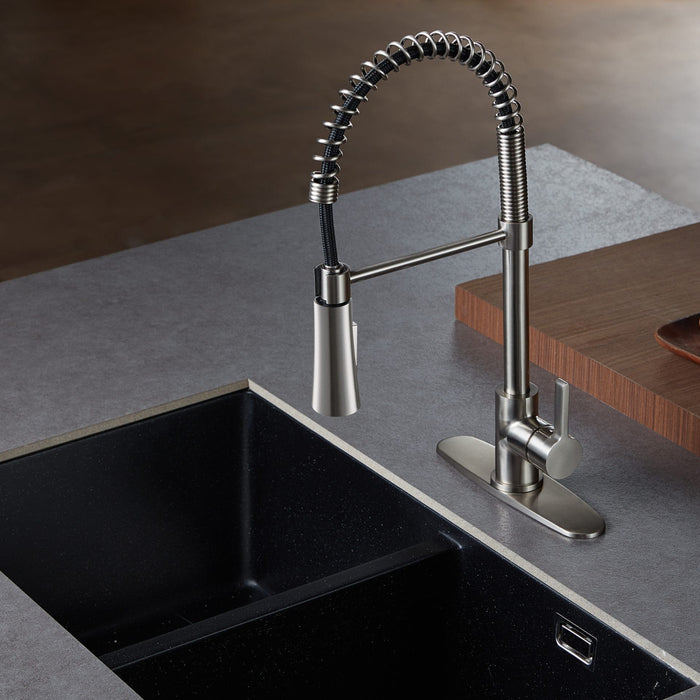 Become a Chef with the Continental Kitchen Faucet, LS8678CTL