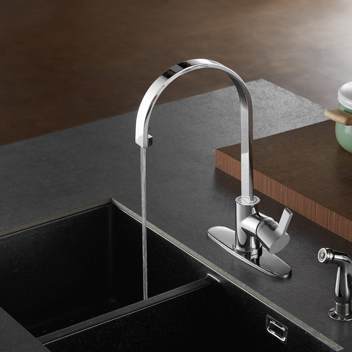 The Continental Kitchen Faucet Embodies Contemporary Charm, LS8711CTLSP