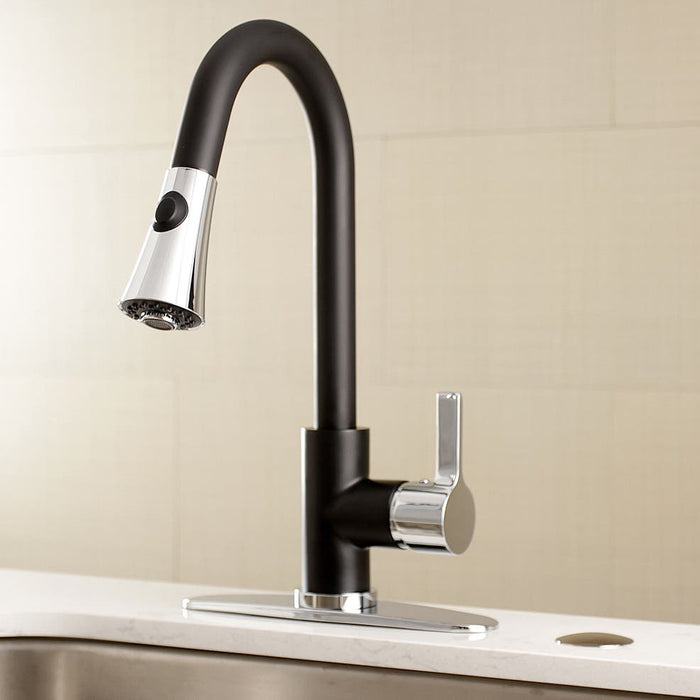 (Some) of the Best Kitchen Faucets Kingston Brass Offers: Two-Tone Edition