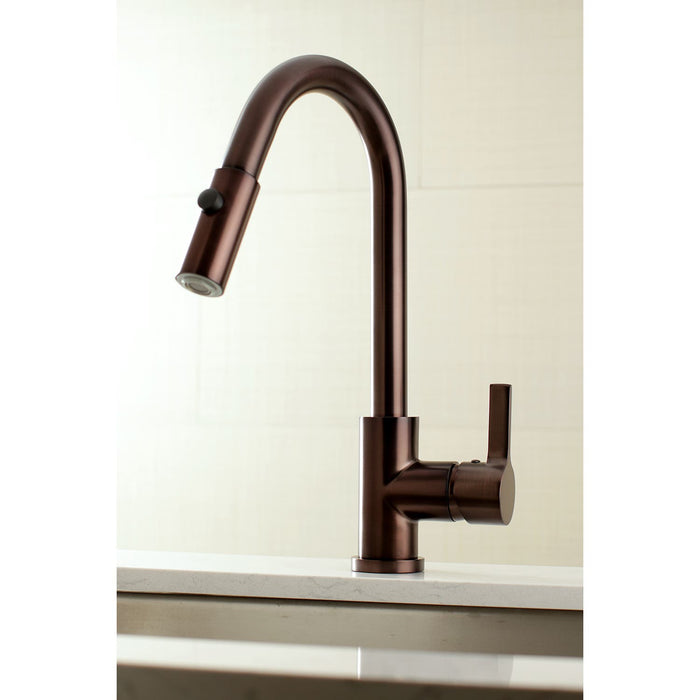 Out with the Old and in with the New with the Continental Single-Handle Pull-Down Kitchen Faucet, LS8785CTL