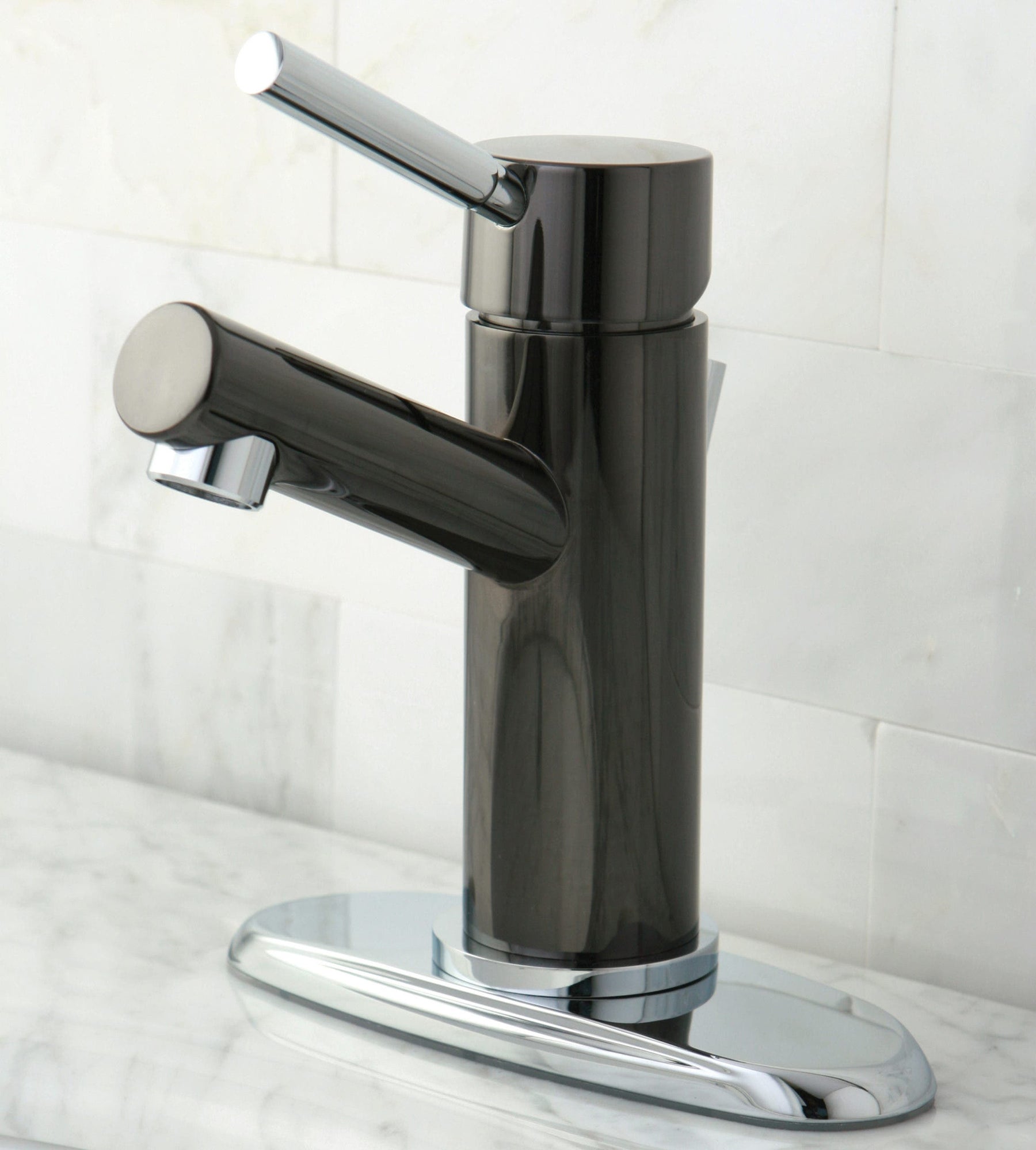 Faucet Feature 8: Profile of the NS8423DL lavatory faucet