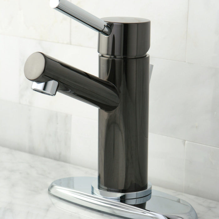 Faucet Feature 8: Profile of the NS8423DL lavatory faucet