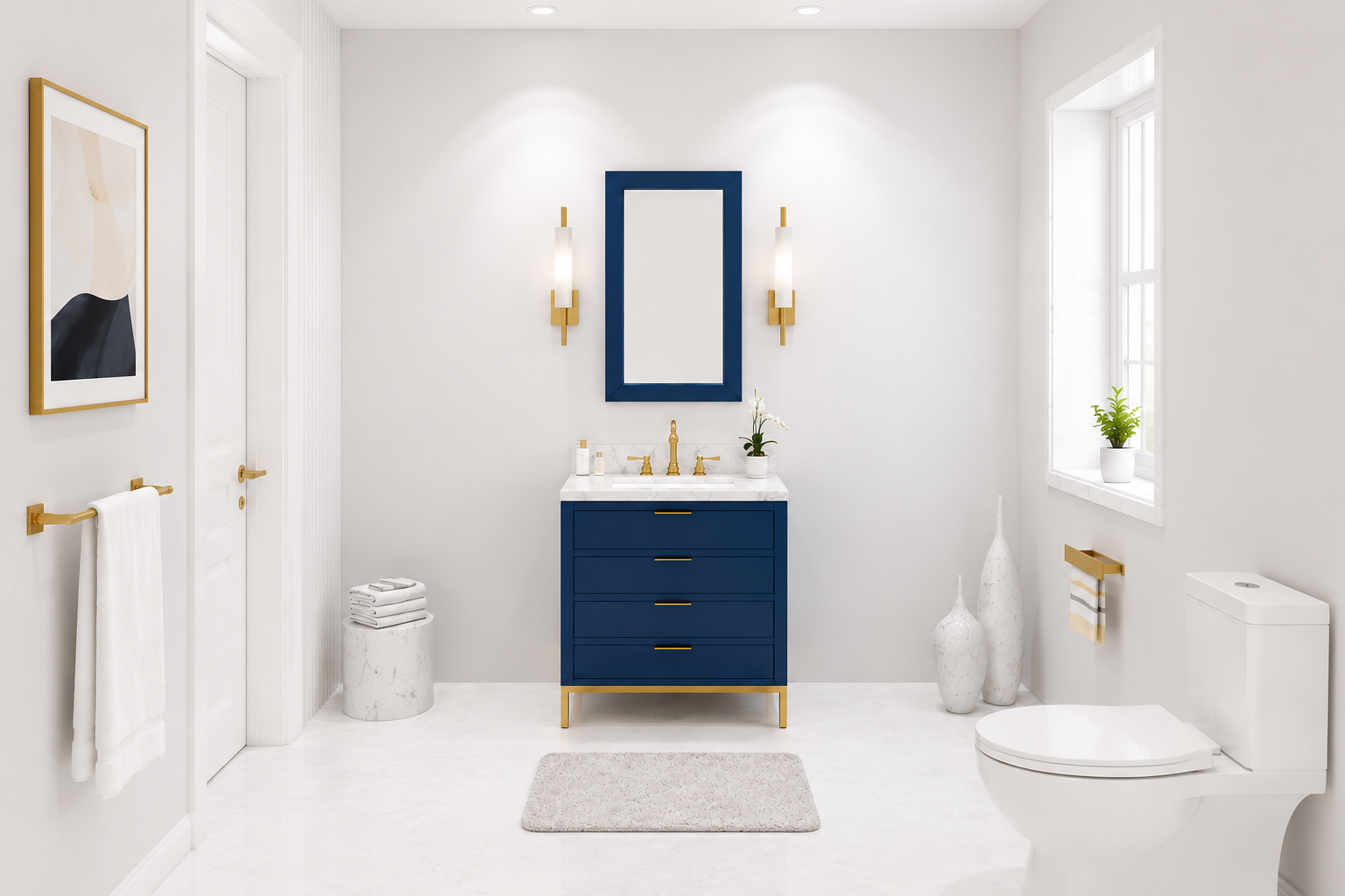 Single Sink Vanity Ideas to Make Bathrooms Bigger
