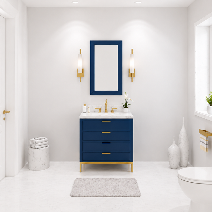 Single Sink Vanity Ideas to Make Bathrooms Bigger