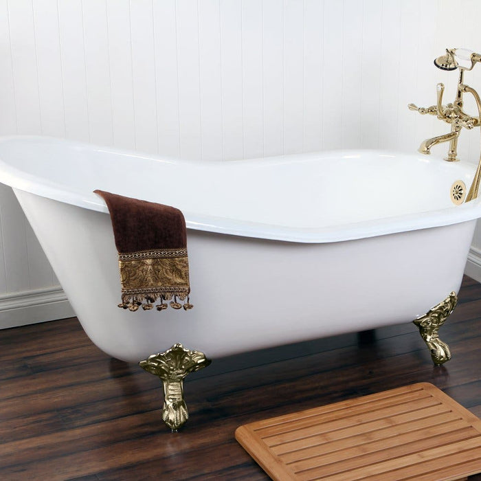 Discover Fine Royalty with the Cast Iron Single Slipper Tub, VCT7D653129B2