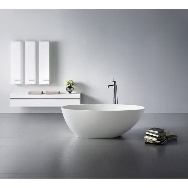 White Stone Freestanding Tub, VRTRS633022
