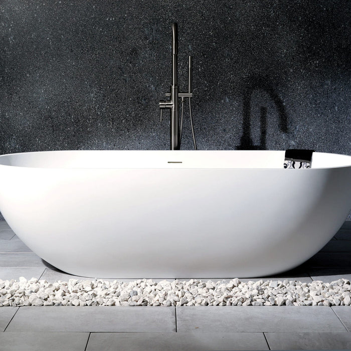 Bathtub Feature 6: Profile of the VRTRS903520 solid surface bathtub